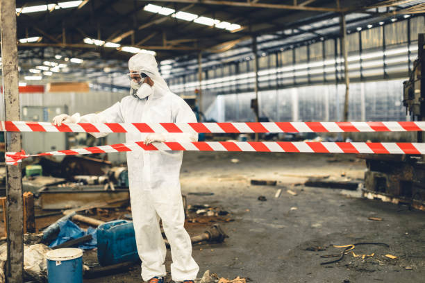Professional Odor Removal technician working in Brookfield, WI